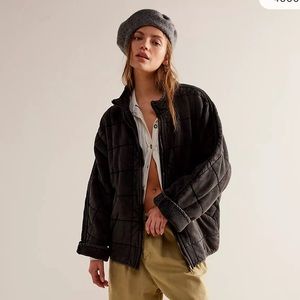 Free People Quilted Jacket